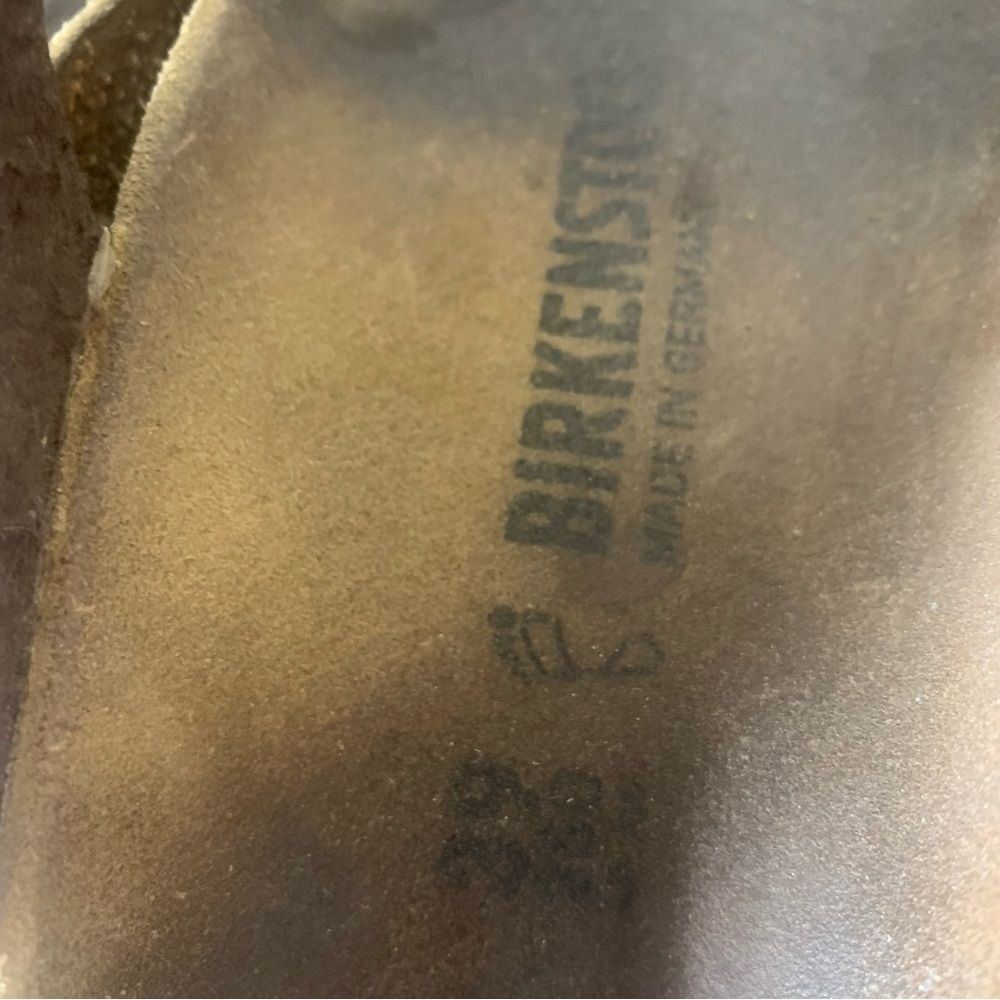 Birkenstock Gizeh Thong Sandals Sz 39 (US Women’s Size 8-8.5) Brown - Picture 11 of 11